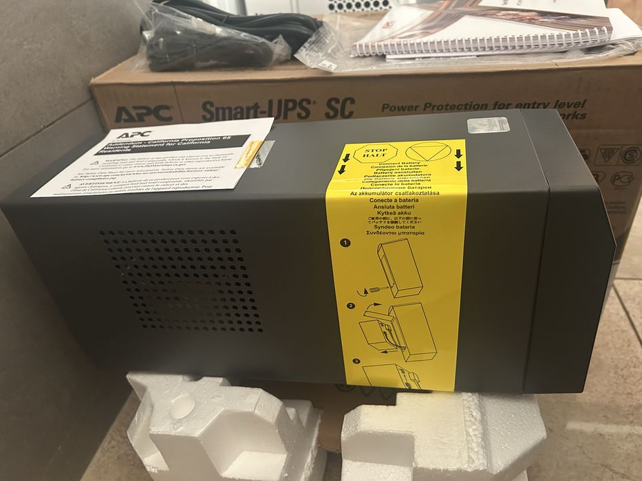 Джерело безперебійного живлення APC Smart-UPS SC 420VA (SC420I)
