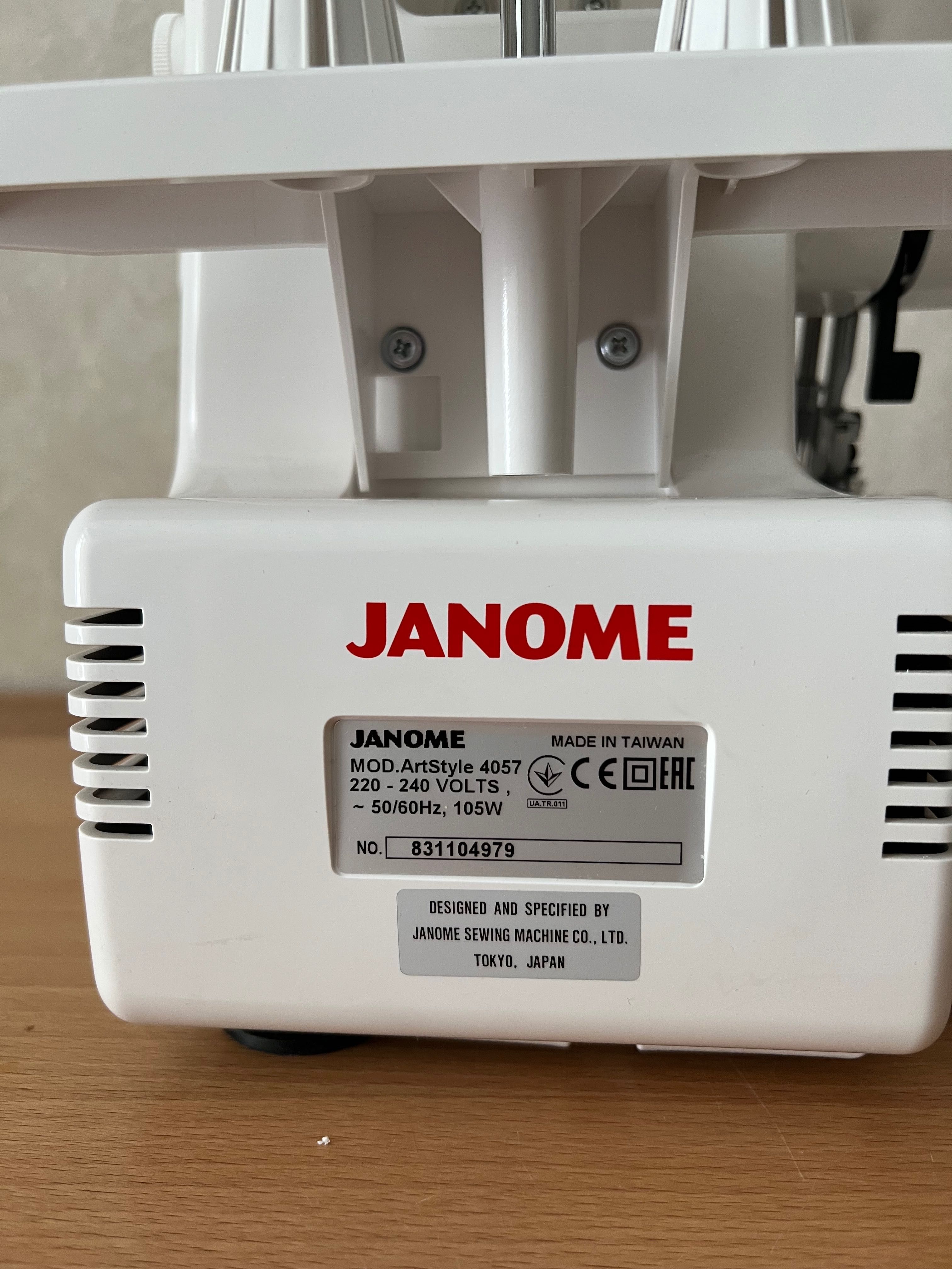 Оверлок Janome Art stile 4057 б/у
