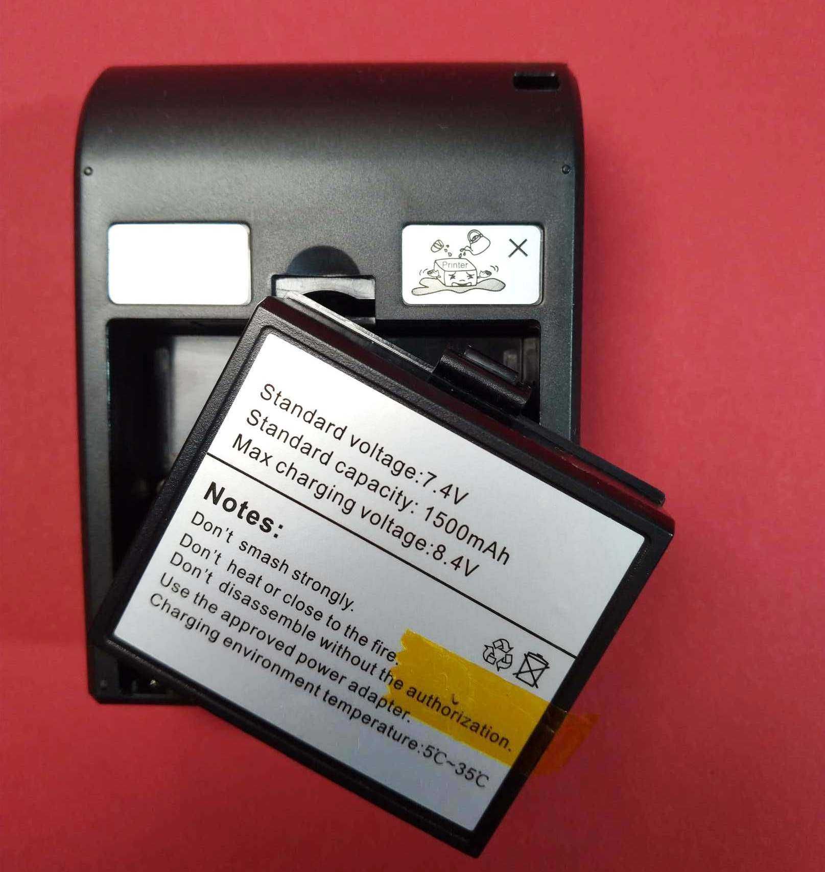 Автономний Блютус термо принтер Bisofice USB-C для чеков 58мм POS