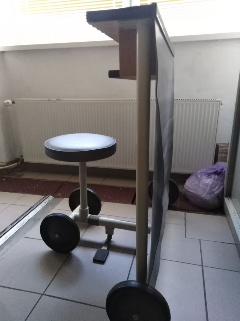 Parawan z siedliskiem do zdjęć rtg