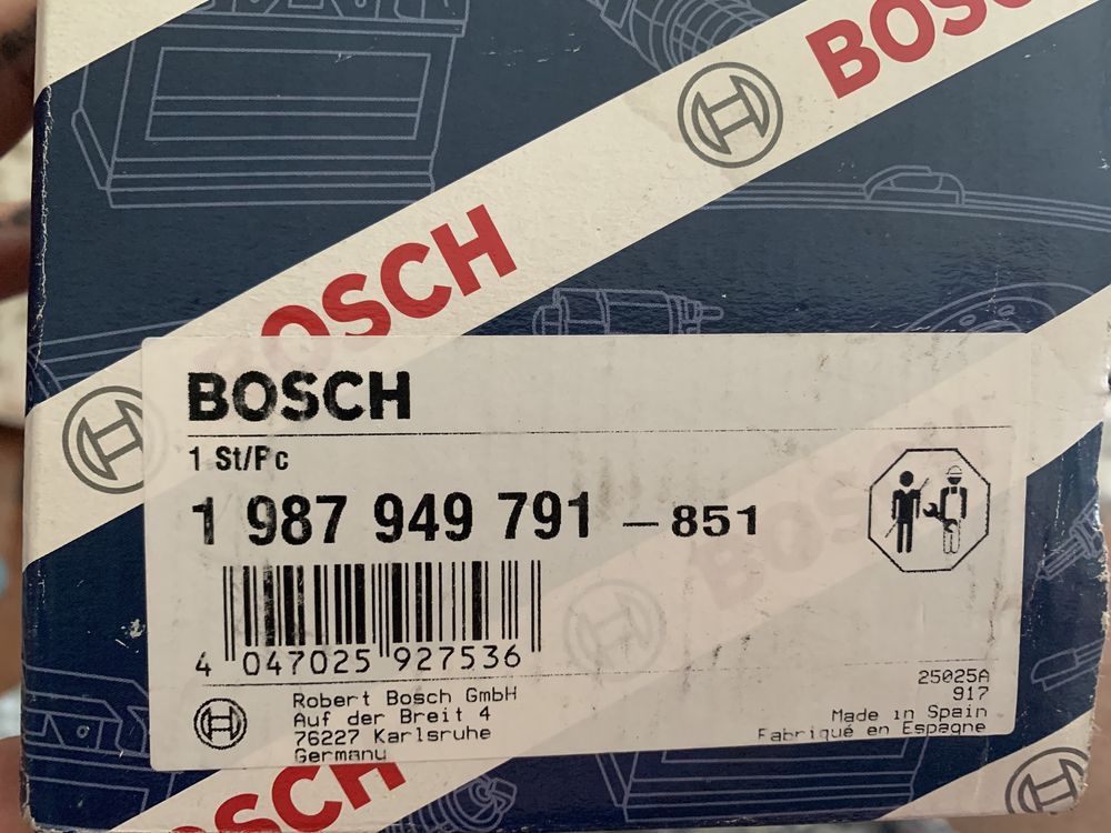 Bosch 1 987 949 791 mazda насос охлаждающей жидкости помпа