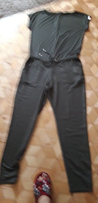 Kombinezon butelkowa zieleń