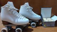Patins Artísticos Edea completo + Jogo Rodas extra + saco /Tam: 240/36
