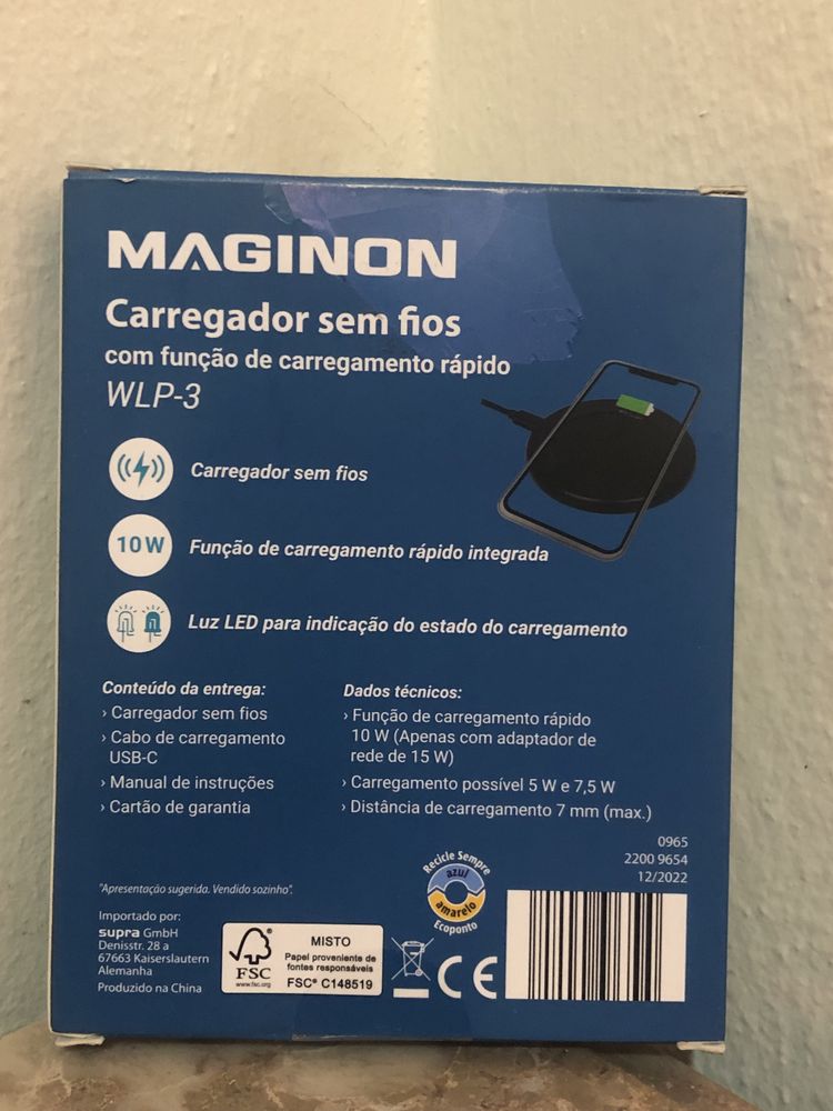 Carregador sem fios