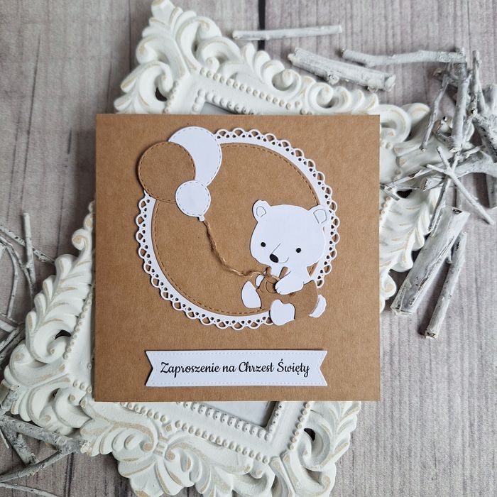 Personalizowane zaproszenia na Chrzest Święty