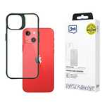 Etui 3mk Satin Armor Case+ Green na Apple iPhone 13 - przezroczyste