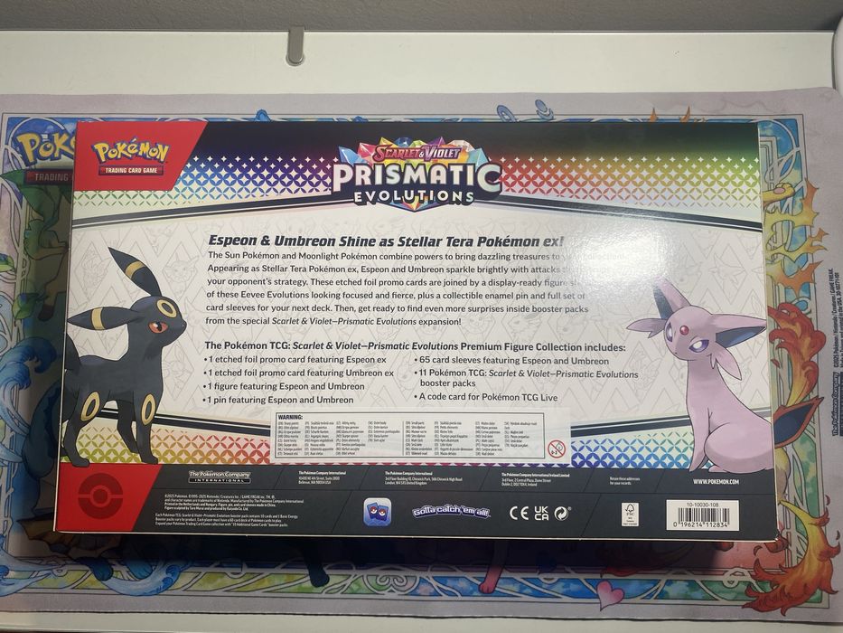 Pokemon Prismatic Evolutions Figure Premium Figure Collection