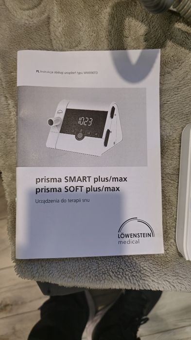 Aparat Lowenstein Prisma Smart max urzadzenie do terapii snu nawilżacz