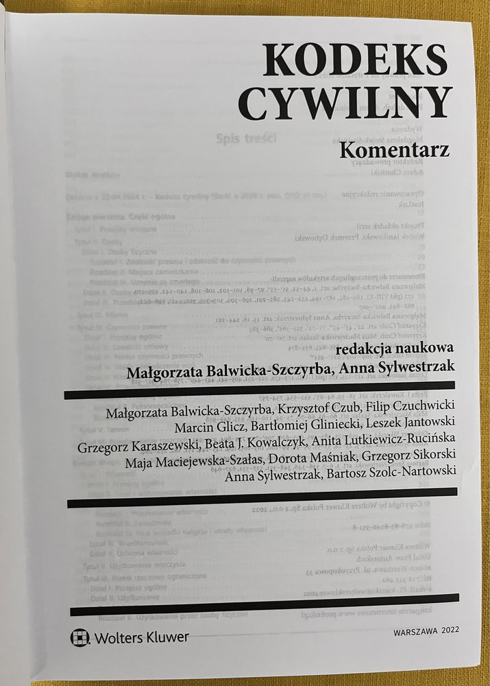 Kodeks Cywilny. Komentarz