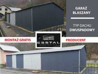 Garaż Blaszany - Hala Magazynowa | MAGAZYN | Wiaty , Hale | - ESSTAL*