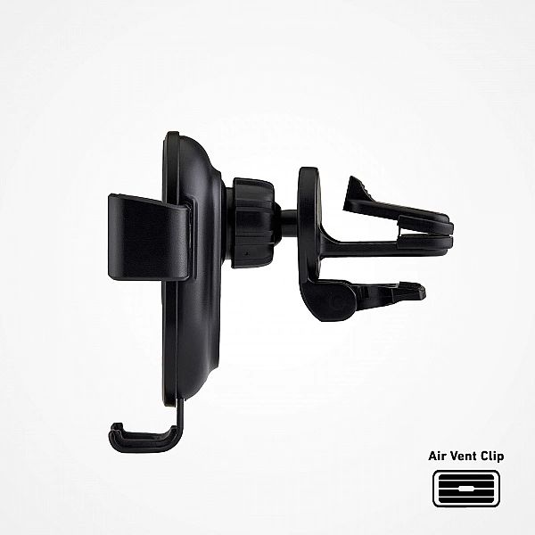 Uchwyt na smartfona z ładowarką indukcyjną SBS TESUPWIR10CLIPSTG 10W -