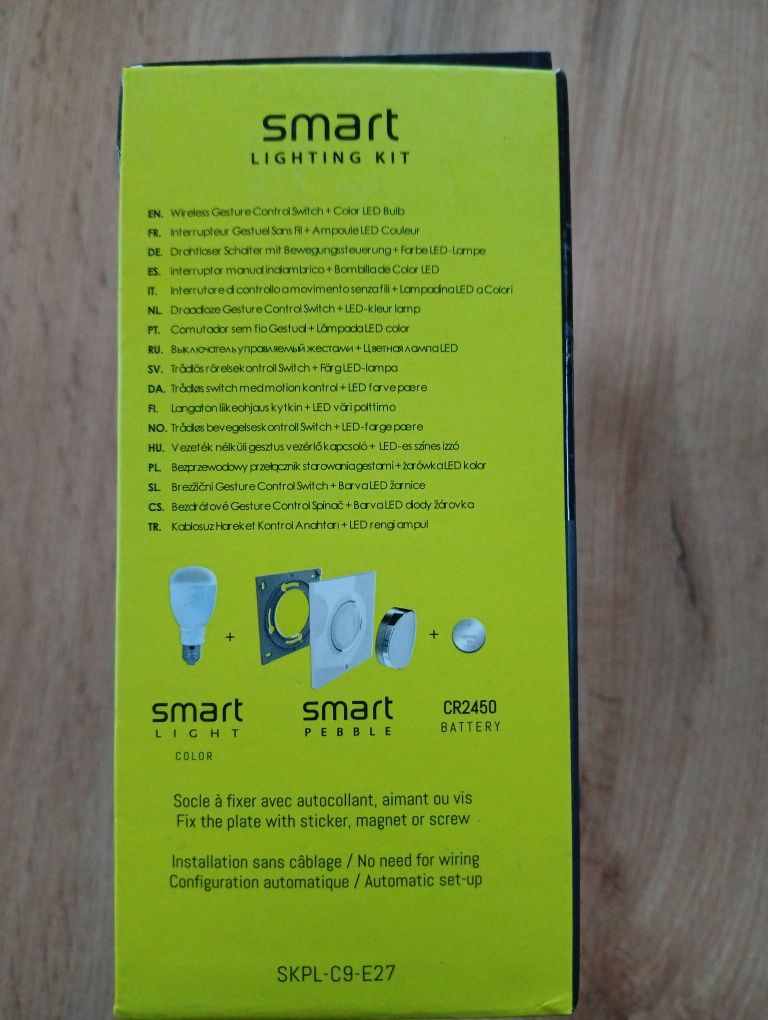 AWOX SKPL-C9-E27 SmartKIT żarówka inteligentna + przełącznik- pilot