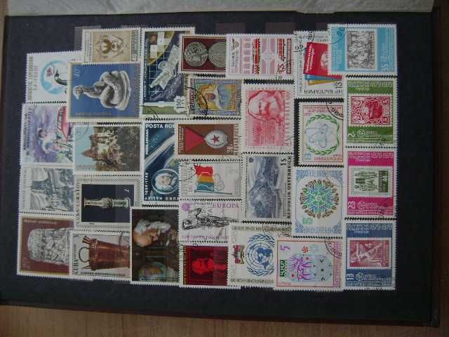 Znaczki pocztowe tematyczne zagraniczne Zestaw 999 sztuk +klaser A4/32