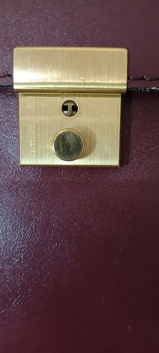 Mala/pasta piloto/médico/advogado Amiet, em pele genuína