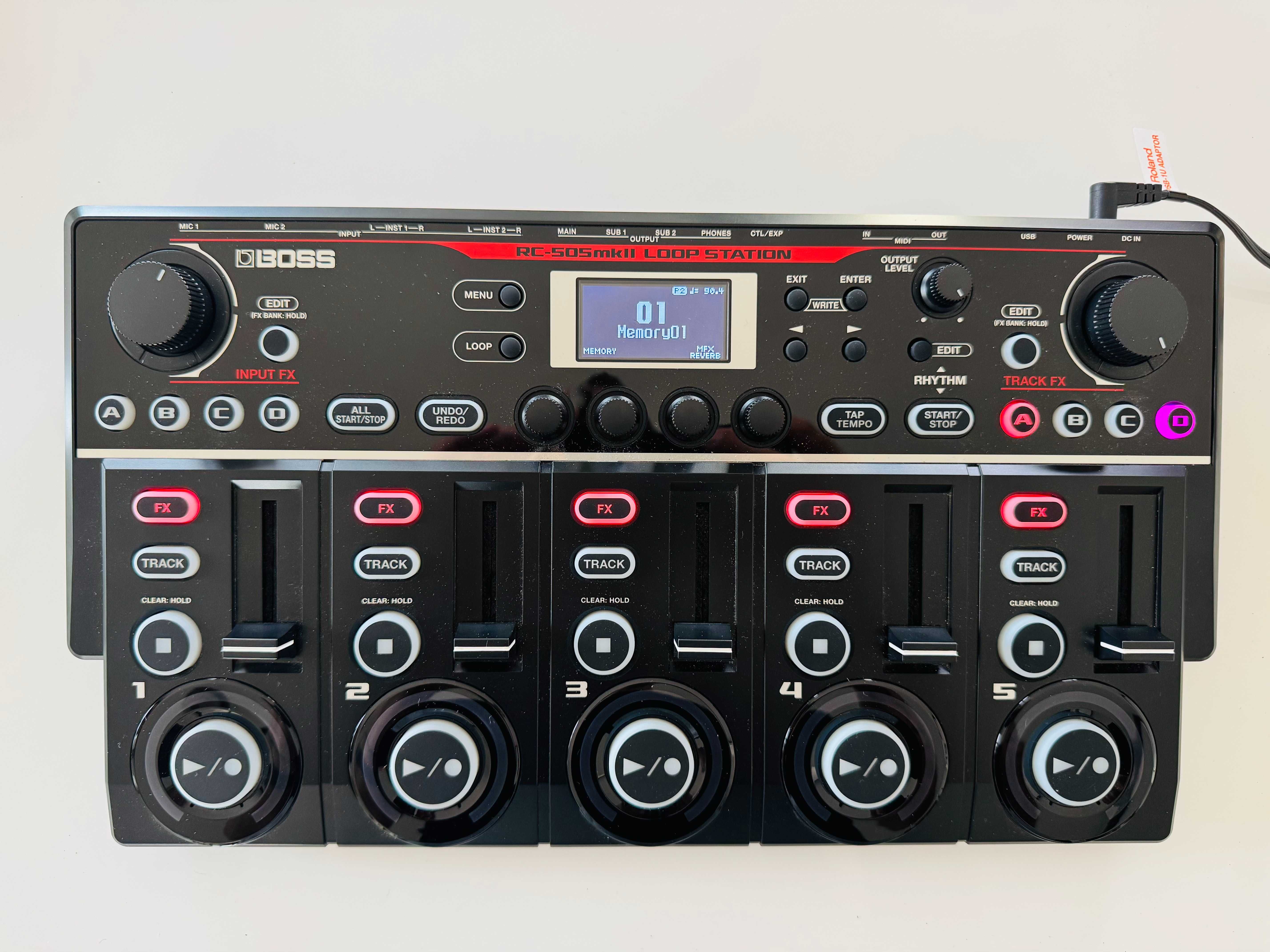 Boss rc-505 mk2 loop station tabletop looper - NOVO -
