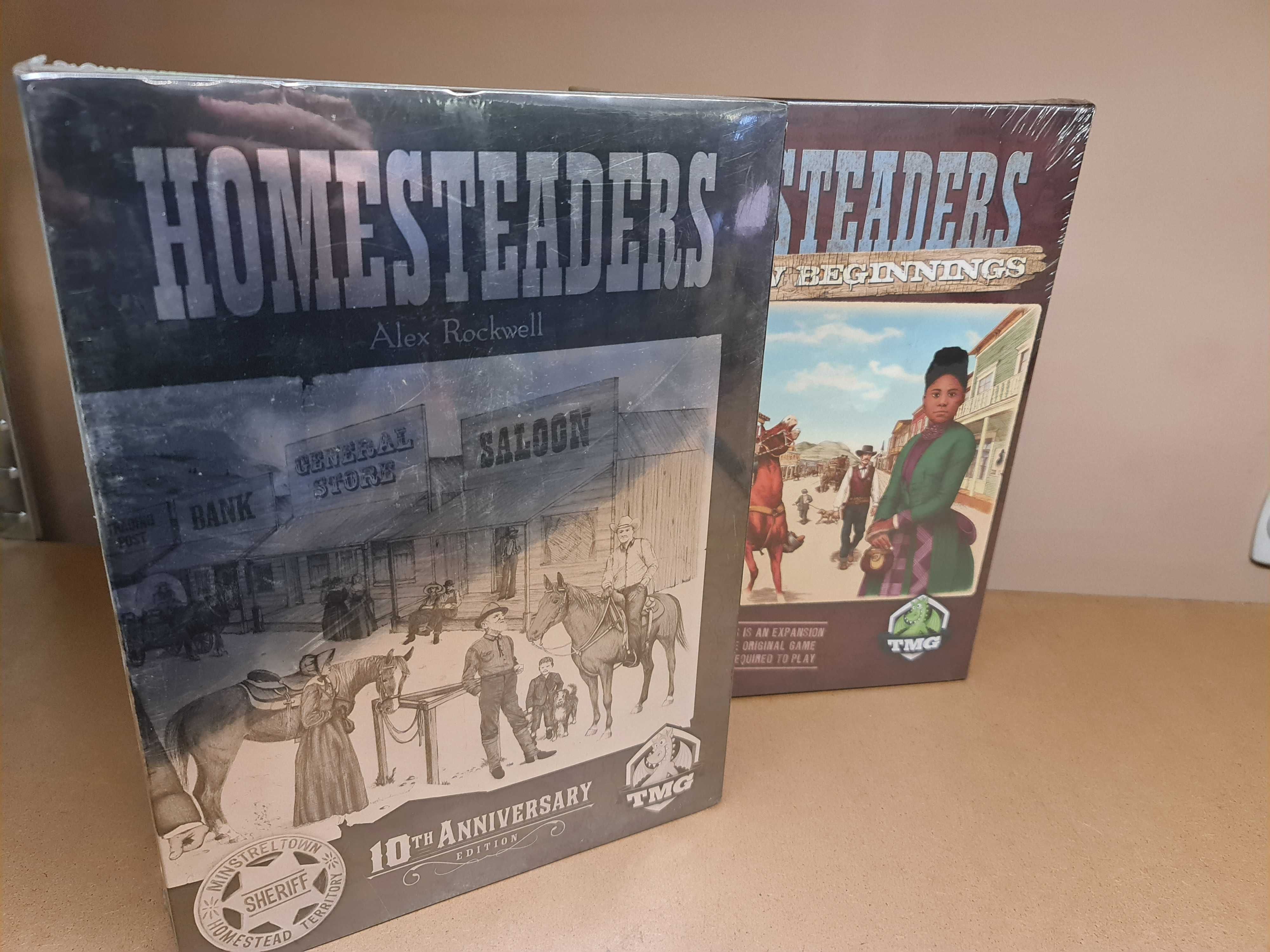 Homesteaders edycja jubileuszowa + dodatek wersja Kickstarter