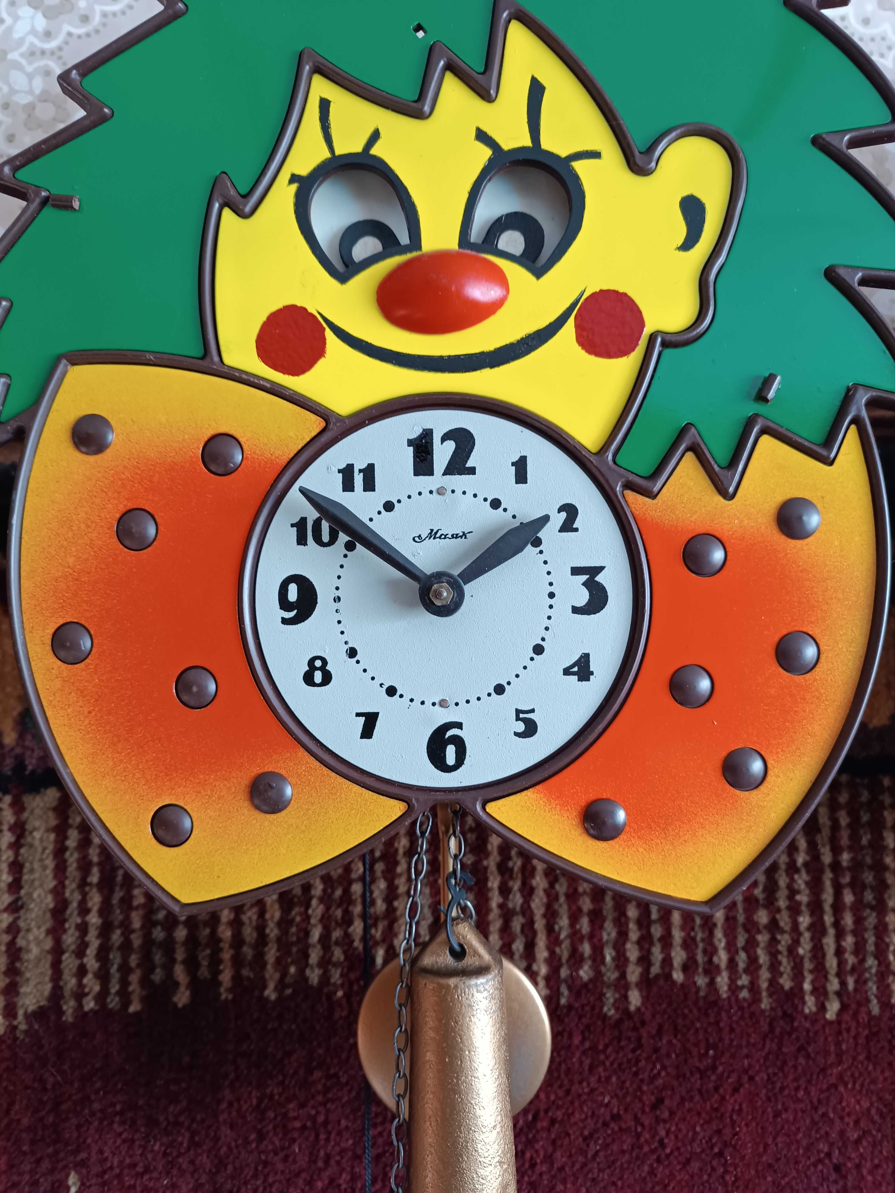 Часы Клоун-бегающие глазки