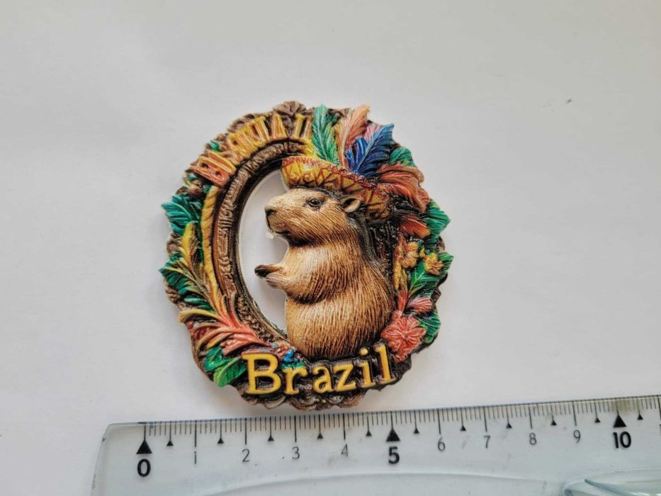 Magnes na lodówkę - 683e. BRAZYLIA Kapibara