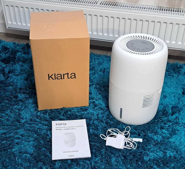 Klarta Humea, ewaporacyjny nawilżacz powietrza