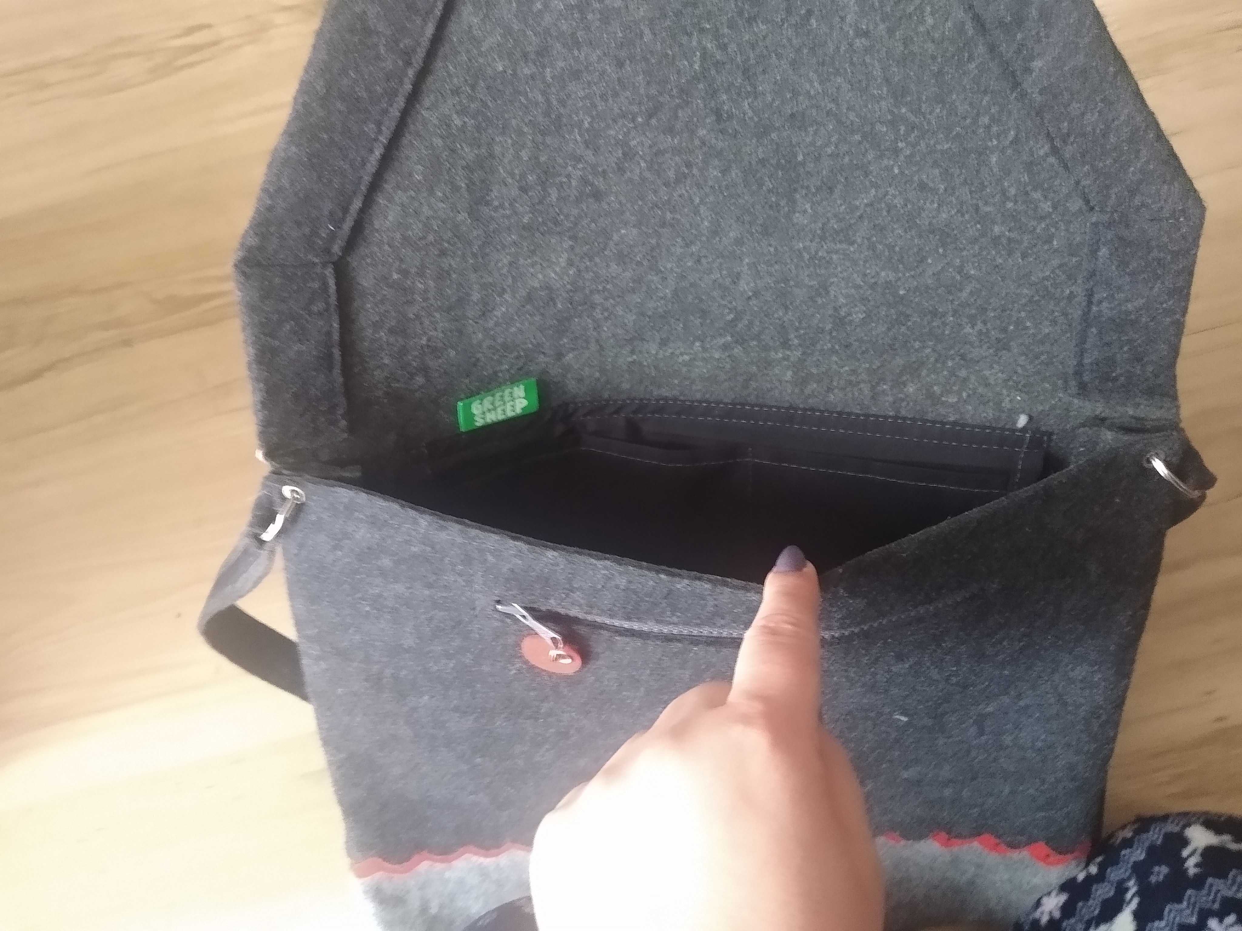 Torba z filcu - nowa