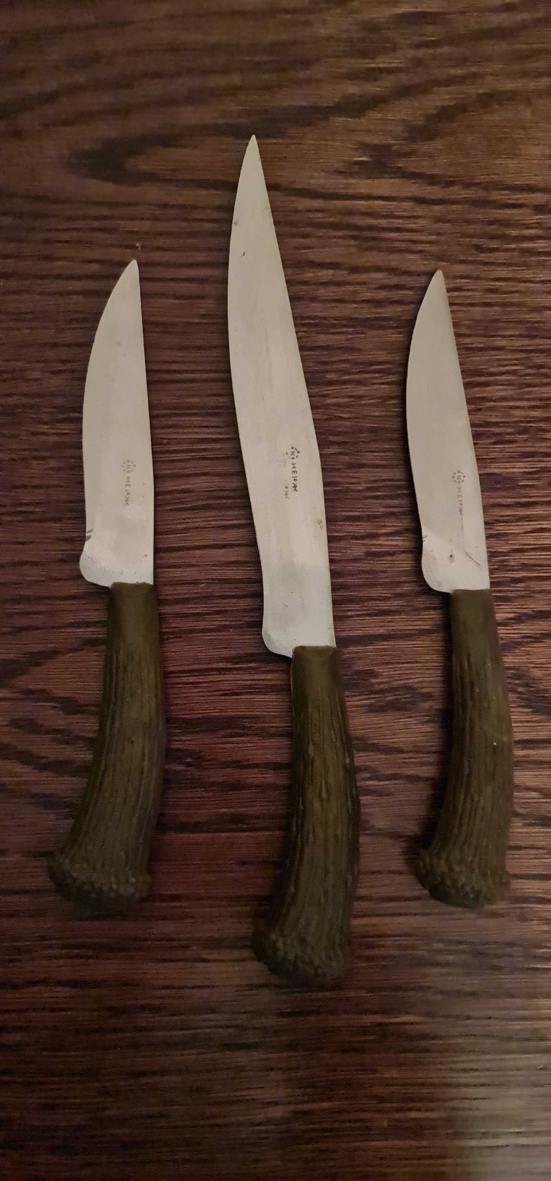 3 Noże kuchenne do powieszenia oraz użytku