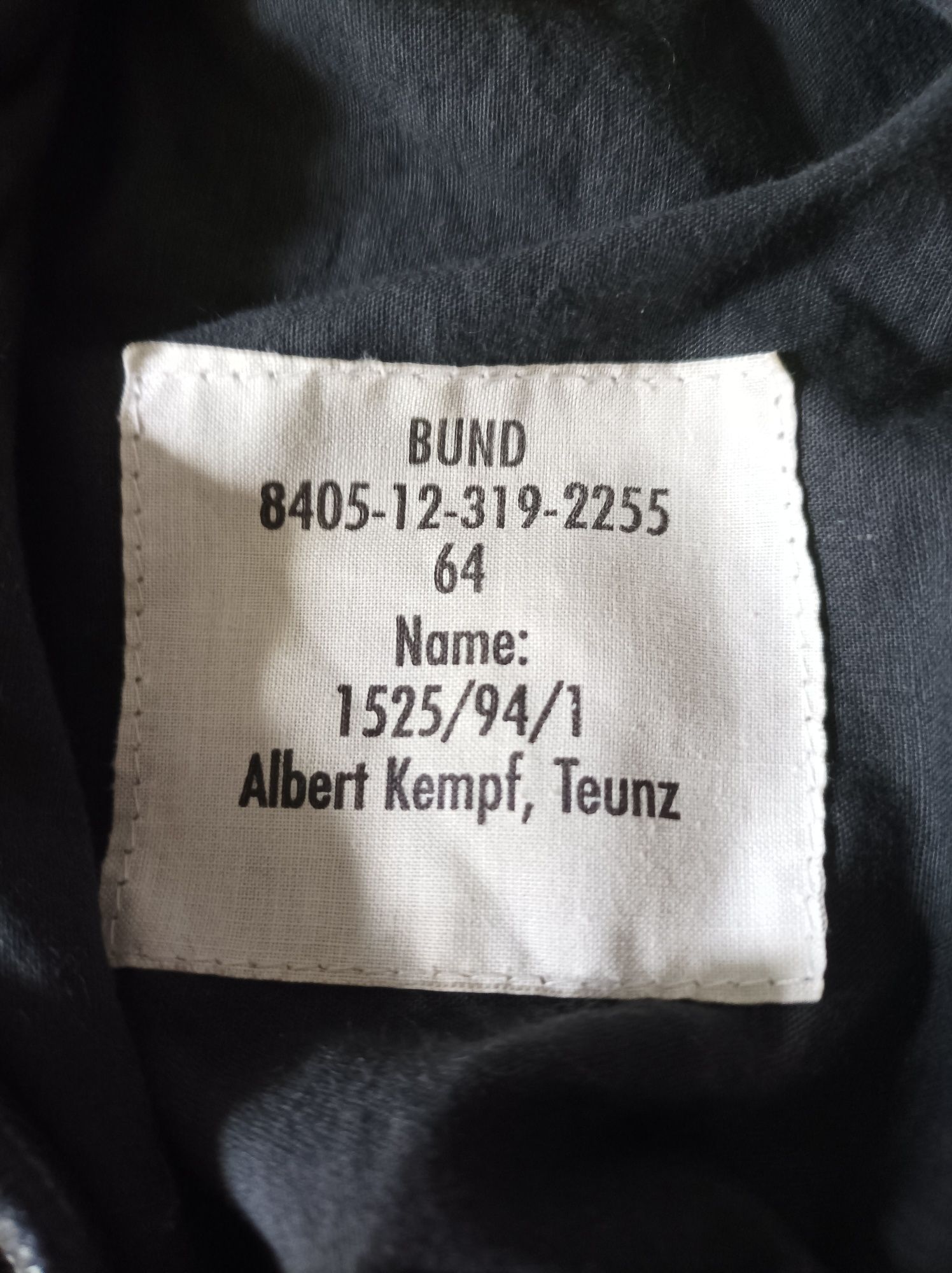 Beret Army  THW Bund Albert Kampf Teunz