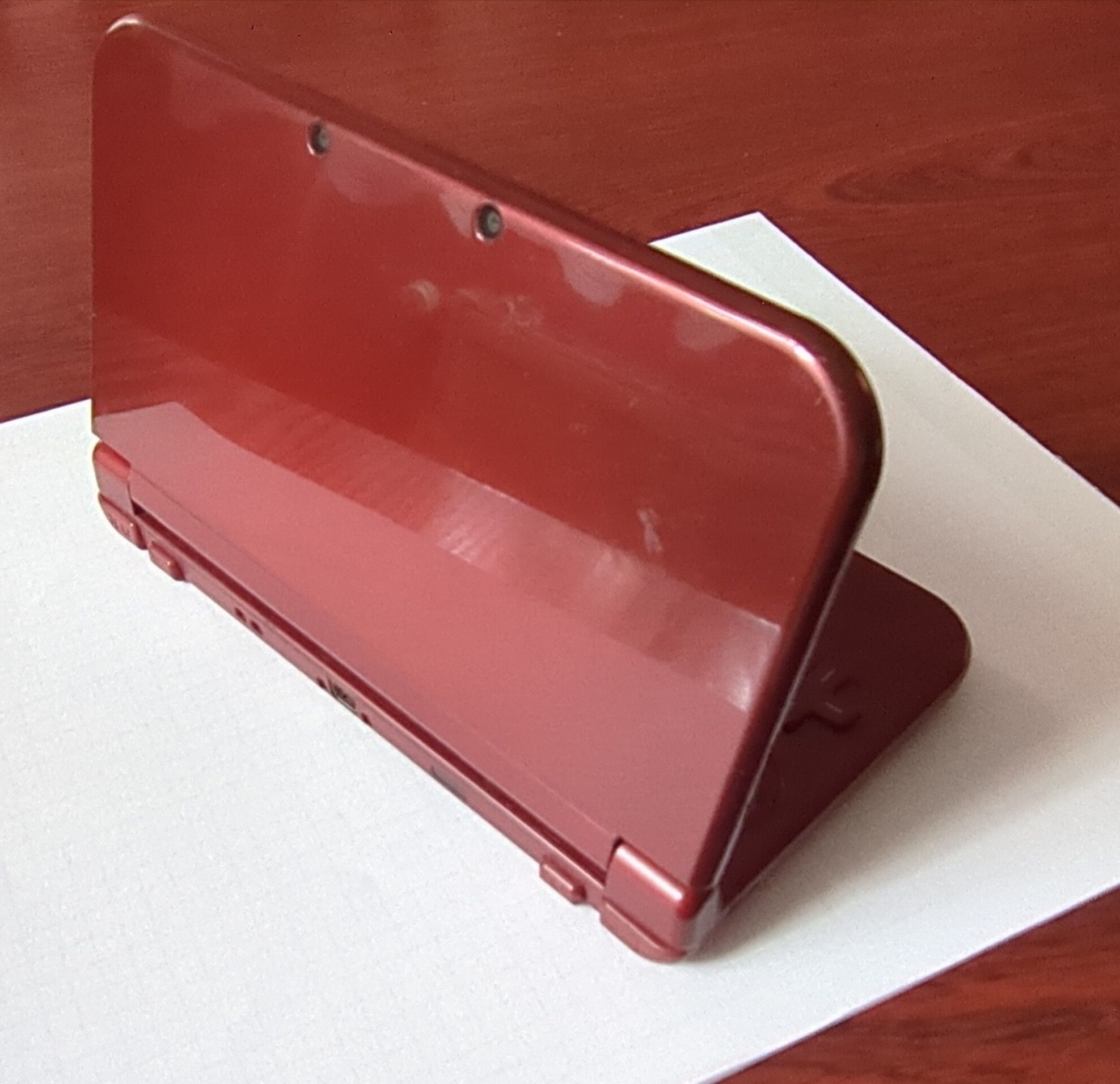 New Nintendo 3ds XL Red IPS stan bdb