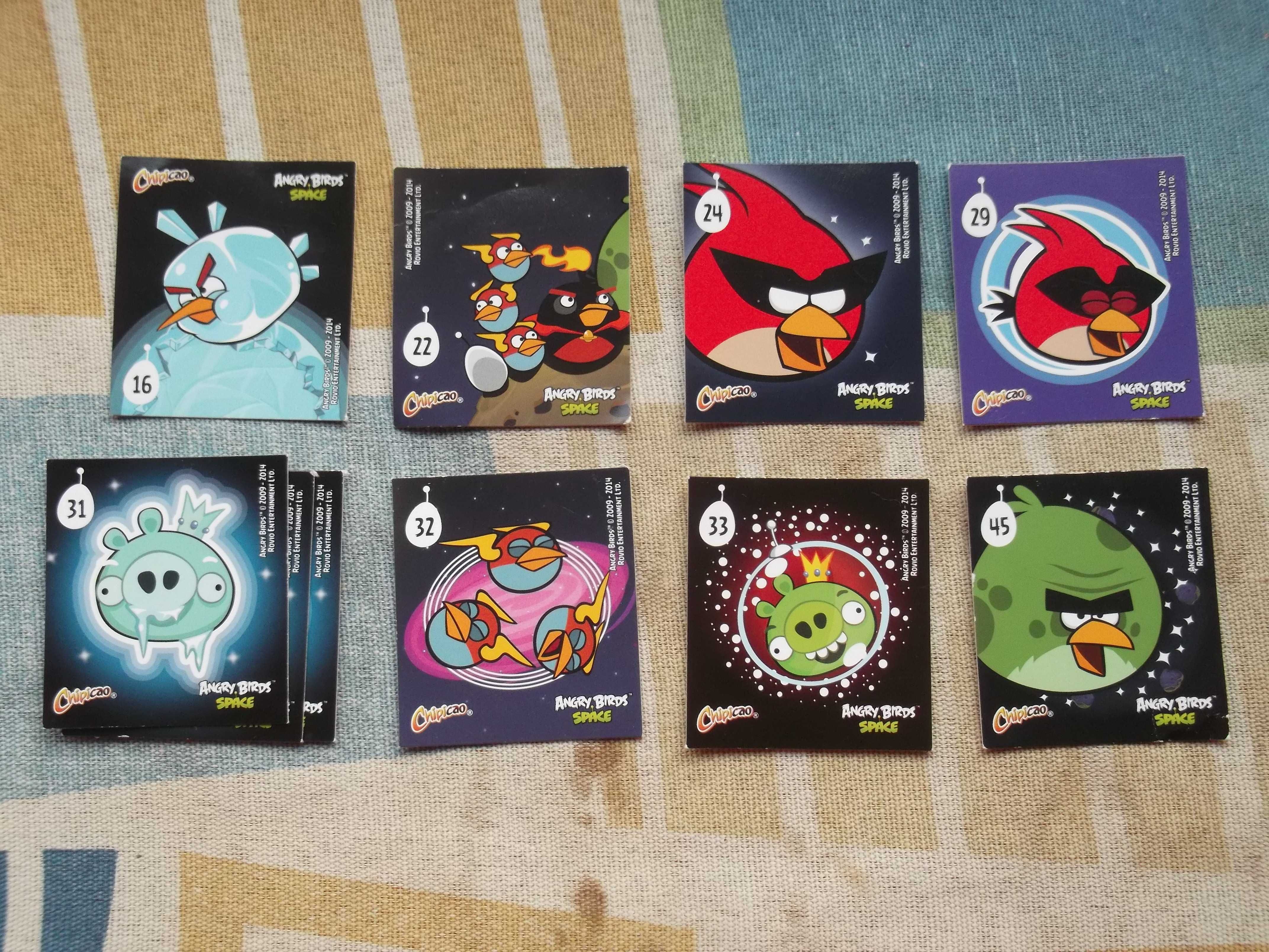 Tazos da Angry Birds