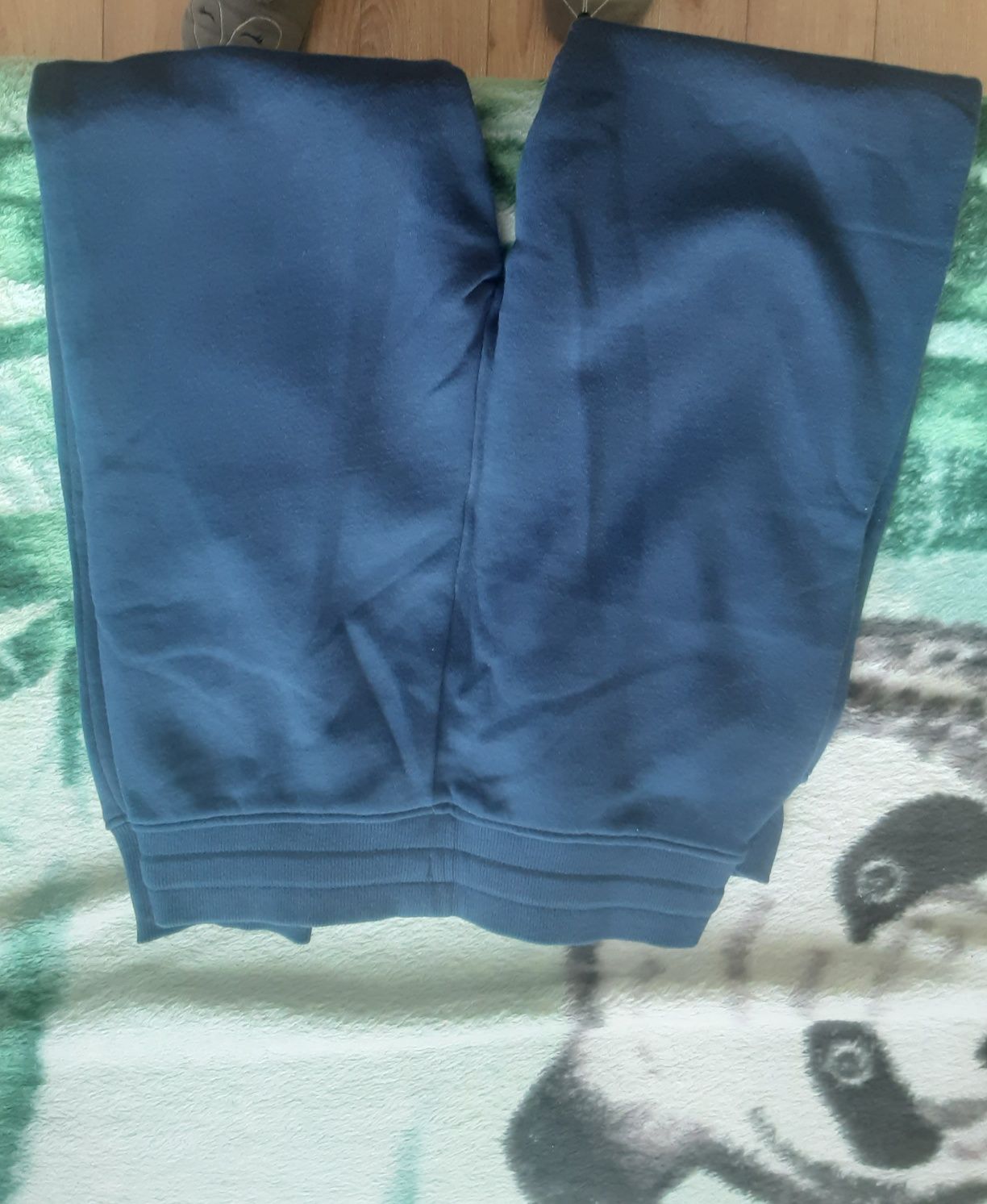 Joggersy z bawełnianego dżerseju  H&M cieplejsze r,158 Nowe