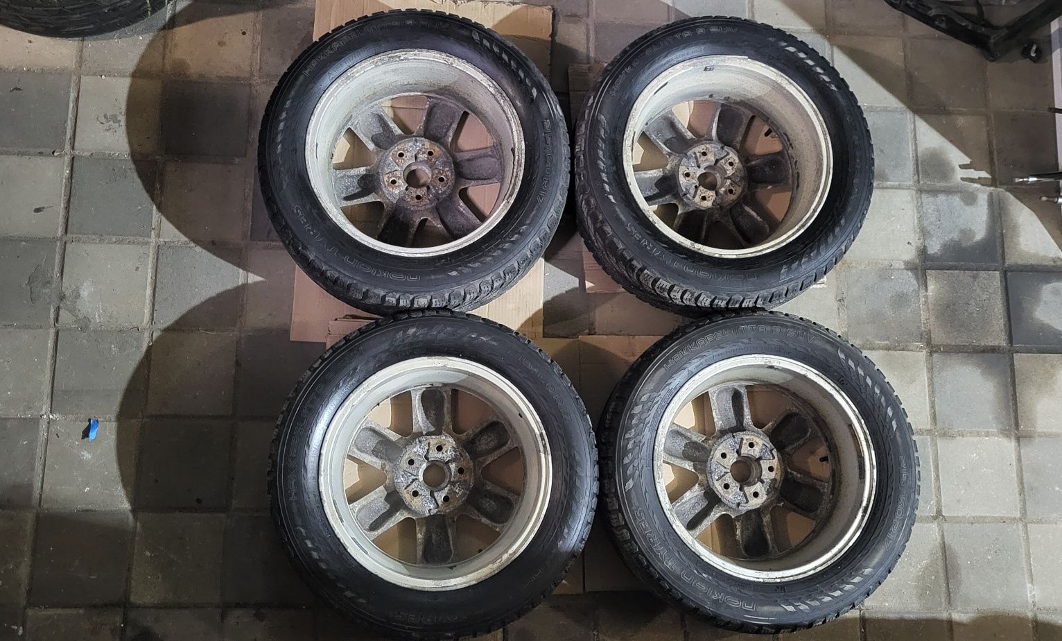 Оригінальні колеса диски 5x114.3 45ET Nissan X-Trail Qashqai