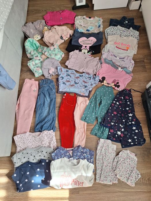 Paka zestaw ubranek dla dziewczynki 98 104