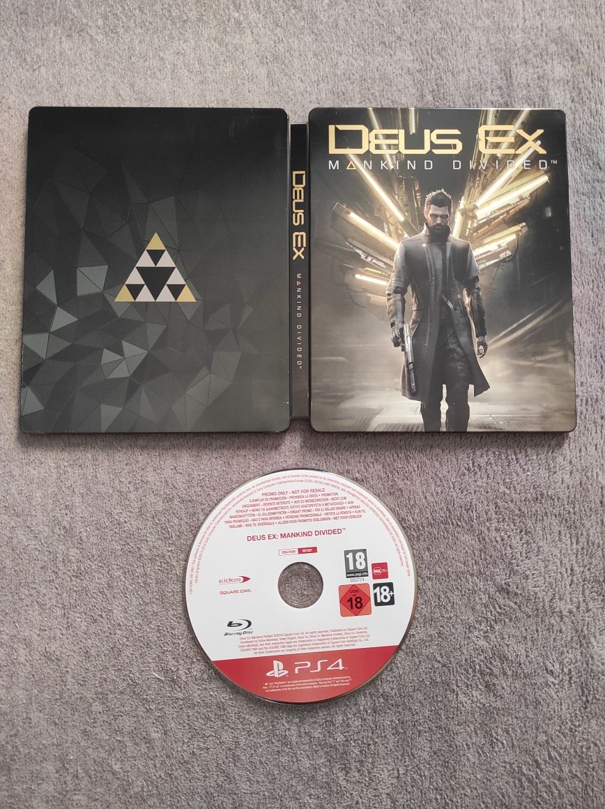 Deus Ex Human Revolution, Deus Ex Mankind Divided, Deus Ex,PS2,PS3,PS4