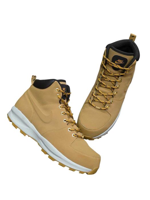 Кожаные мужские ботинки мужские Nike Manoa Leather Оригинал