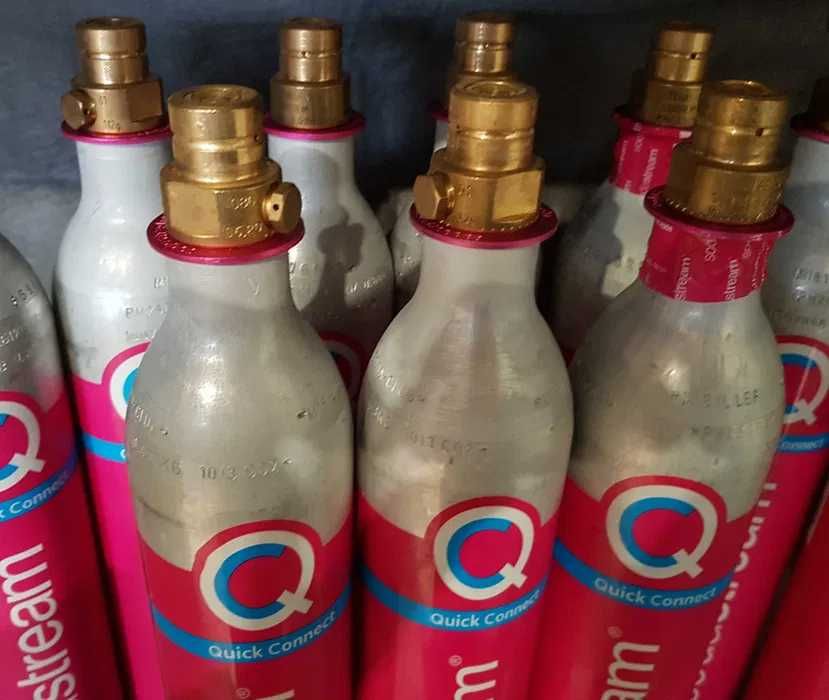 Soda WYMIANA Soda butla różowa