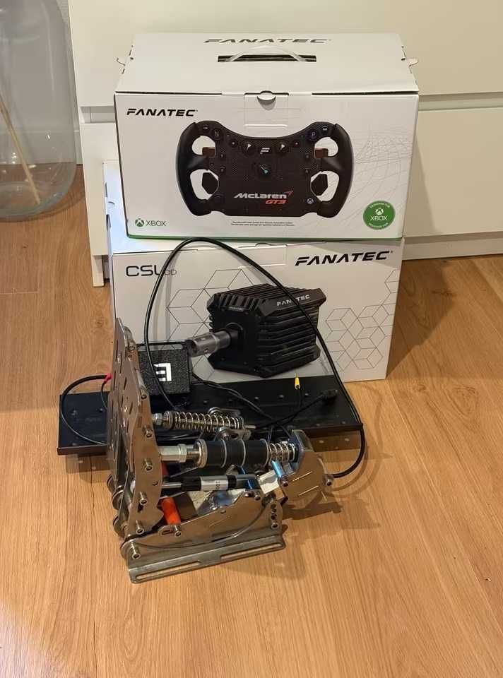 Zestaw do wyścigów symulowanych Fanatec pod McLaren CSL DD (8nm)
