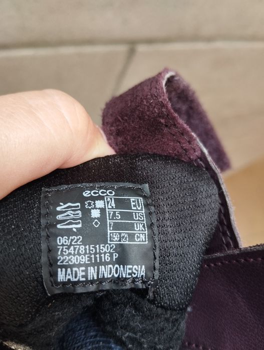 Зимние сапоги Ecco  Urban 24р,