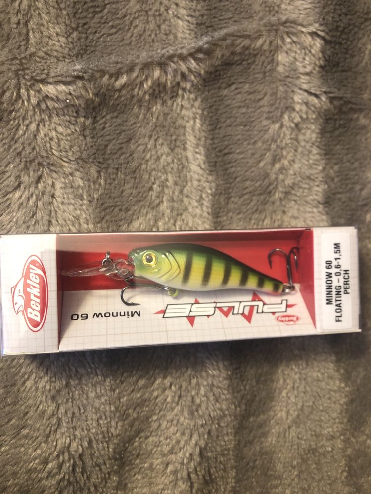 Berkley Pulse minnow 60 przynęta gumowa wobbler