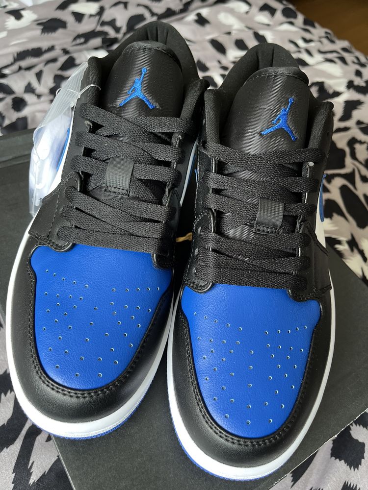 Jordan one azul e branca original