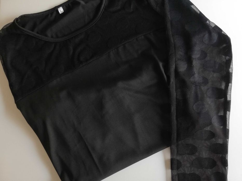 Top preto "ponto cheio" - novo!