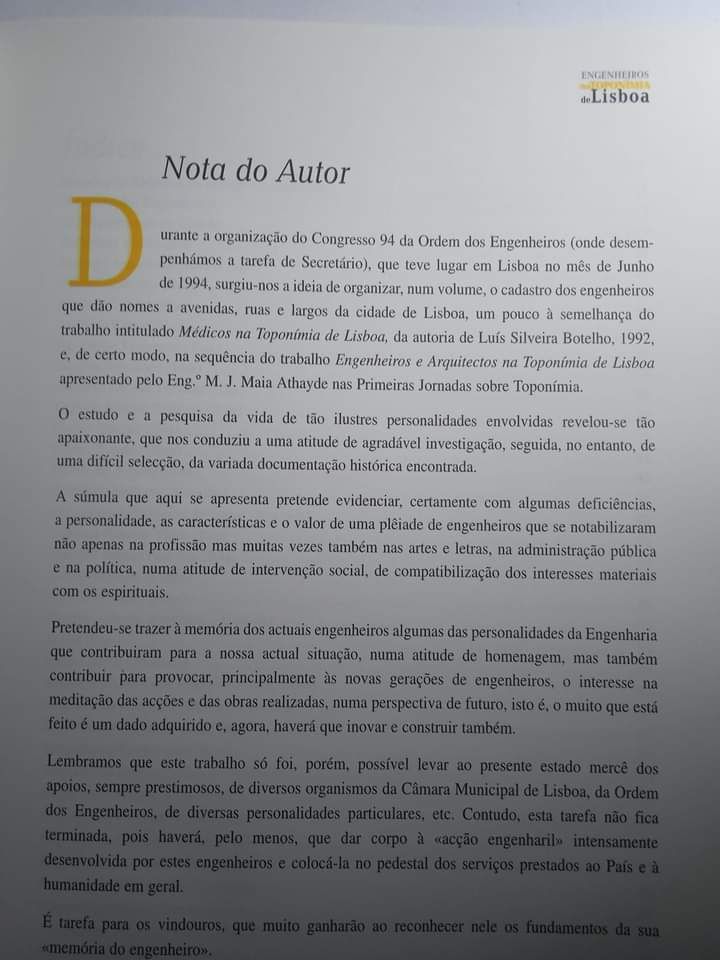 Engenheiros na toponímia de Lisboa