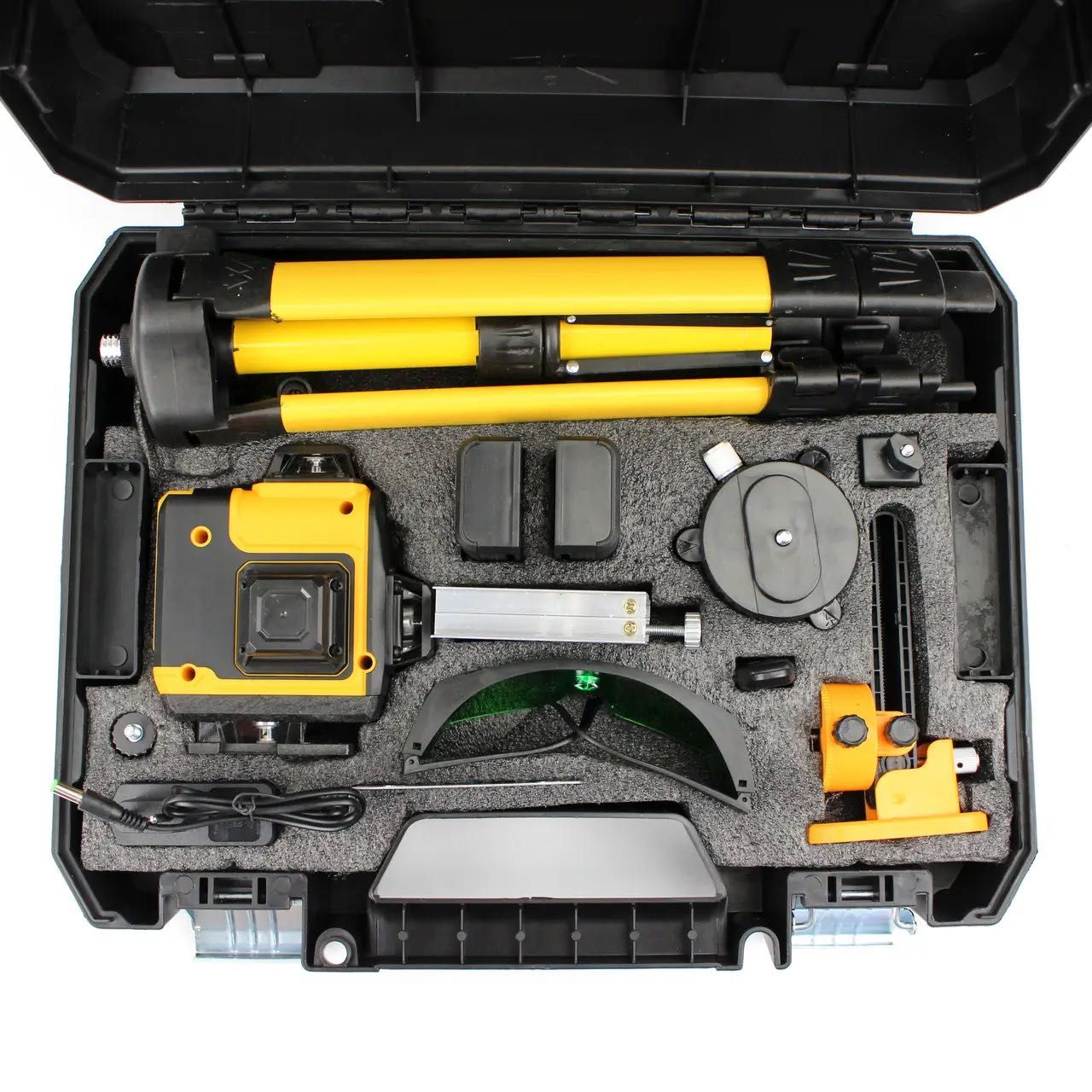 Аккумуляторный лазерный нивелир DeWalt 3D-4D уровень (3.7V, 5AH).