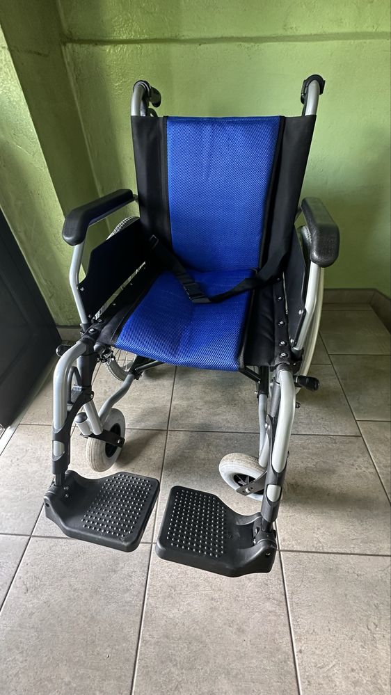 Wózek inwalidzki aluminiowy Reha Fund skladana rama cruiser smart