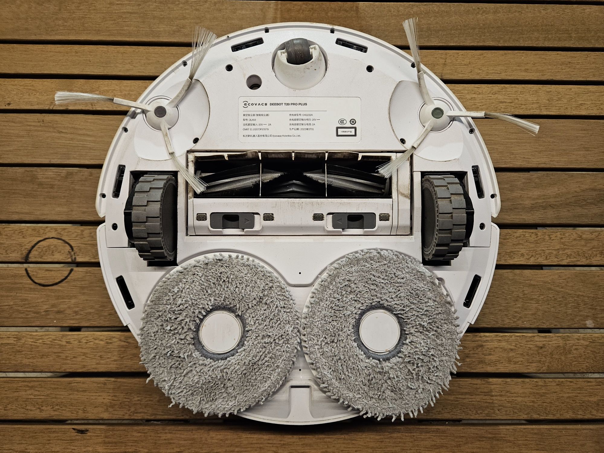 Aspirador/Esfregona Robô Inteligente Ecovacs Deebot T20