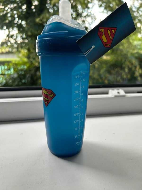 Herobility Antykolkowa Butelka dla niemowląt 340ml Superman