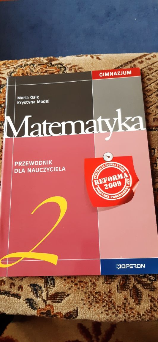 Matematyka  Operon, 3 książki,  gimnazjum,