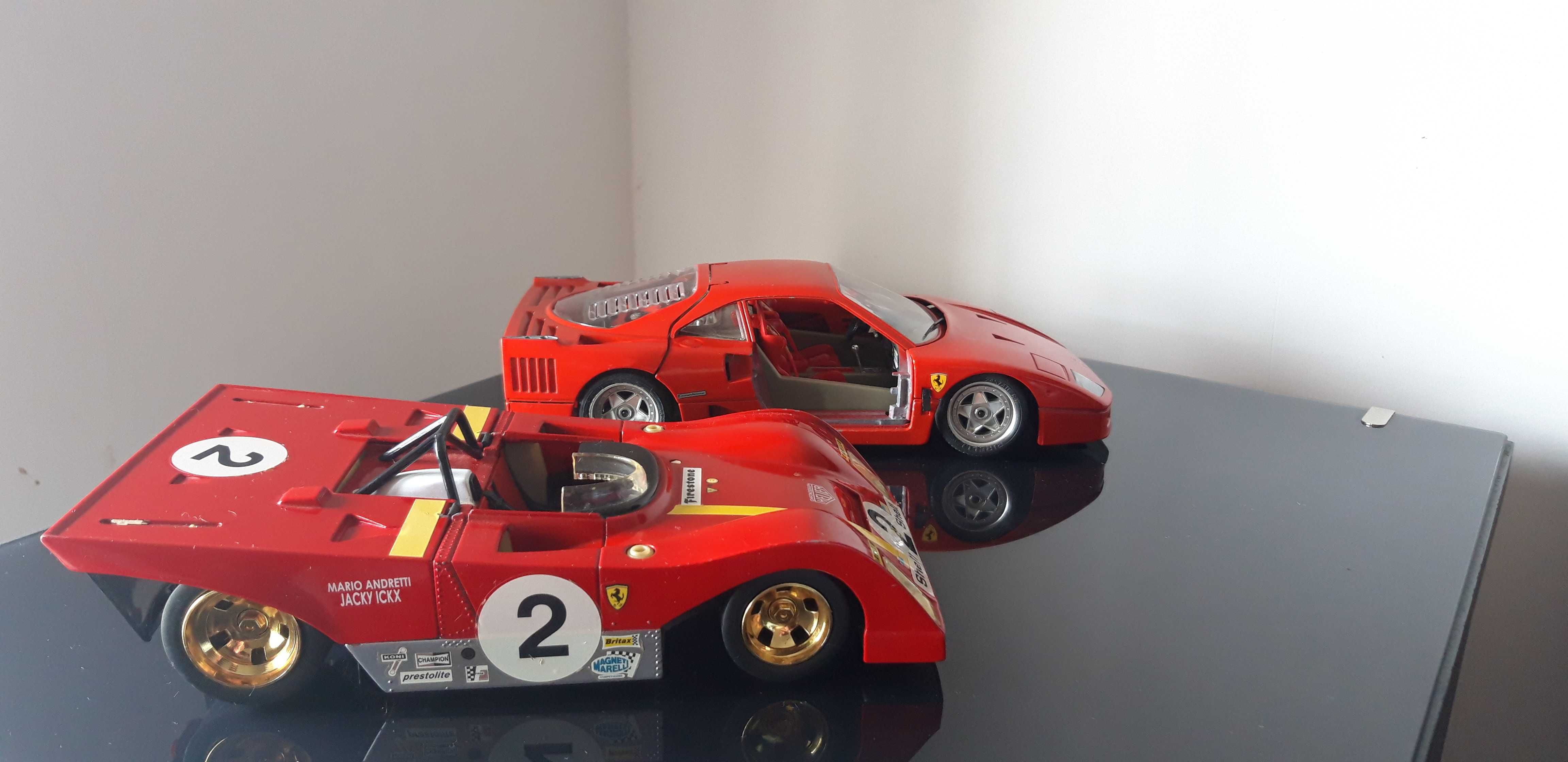 Carros miniaturas da Ferrari