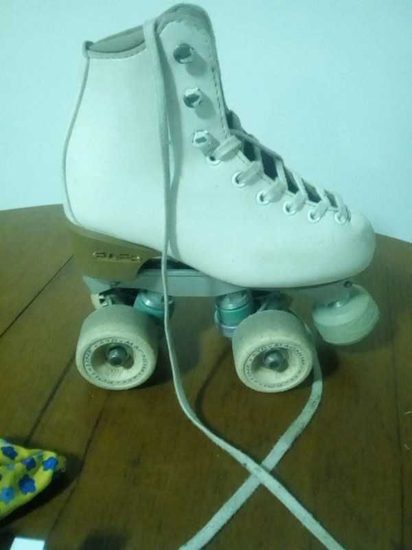 Patins para patinagem artística, tamanho 33, bota EDEA chasi Variant