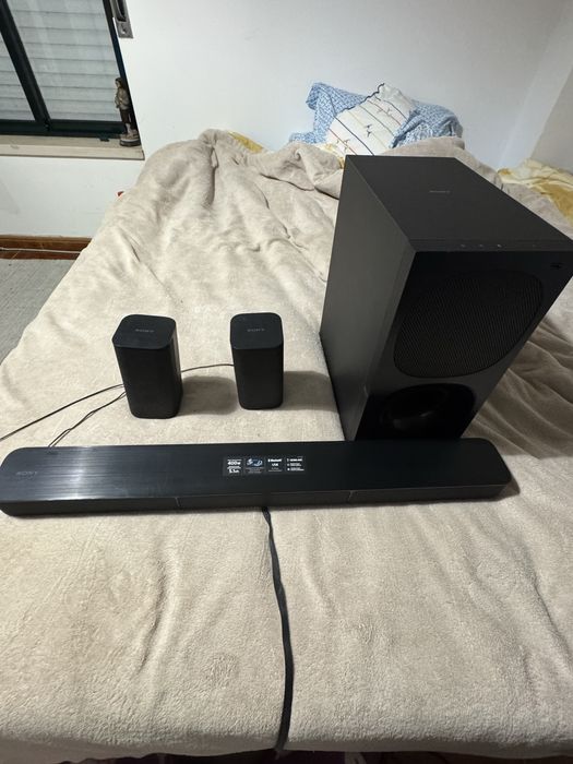 sistema de som da sony aceito troca
