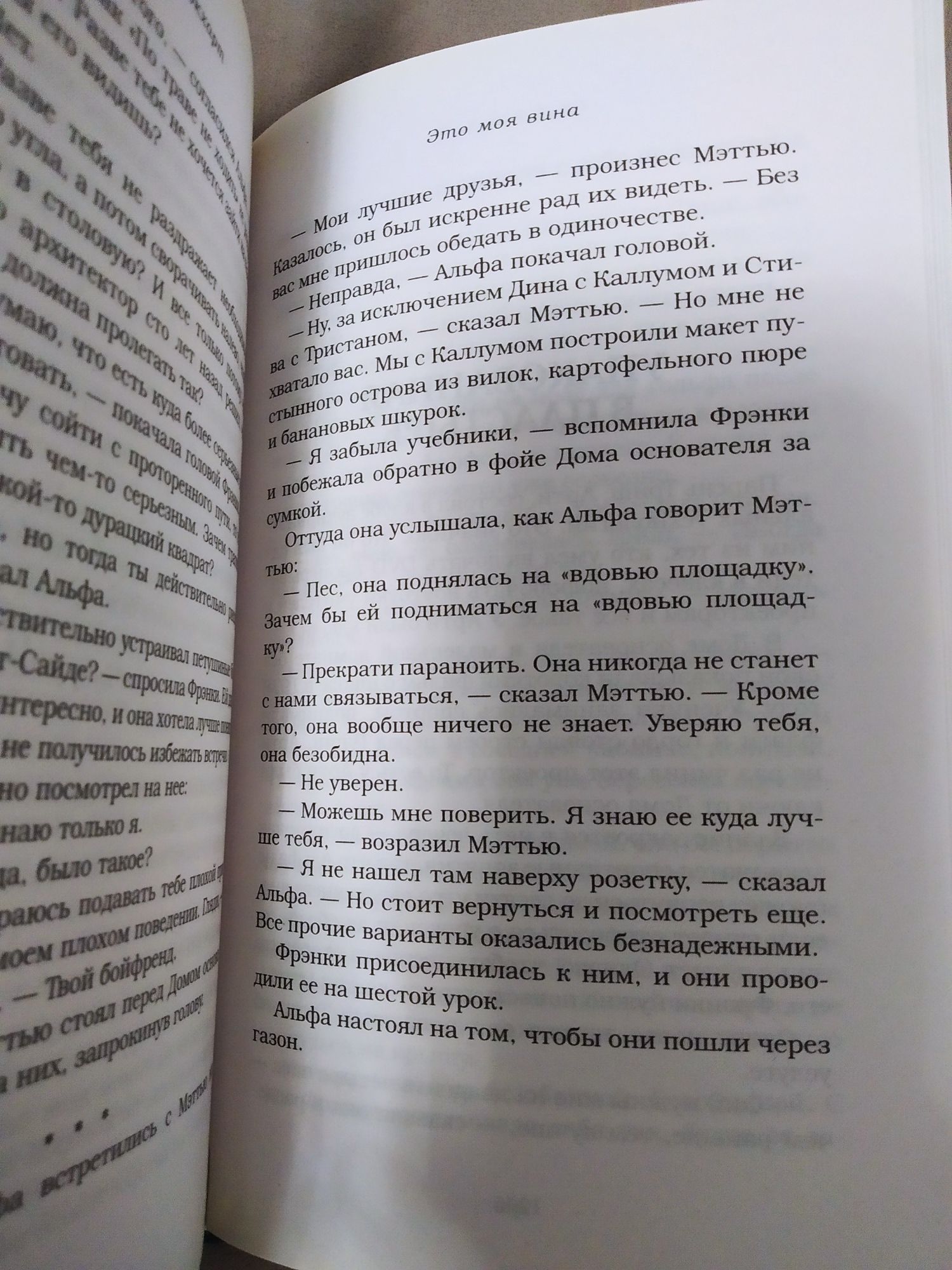 От автора Виновата ложь Интересный сюжет Эмилия Локхарт Это моя вина