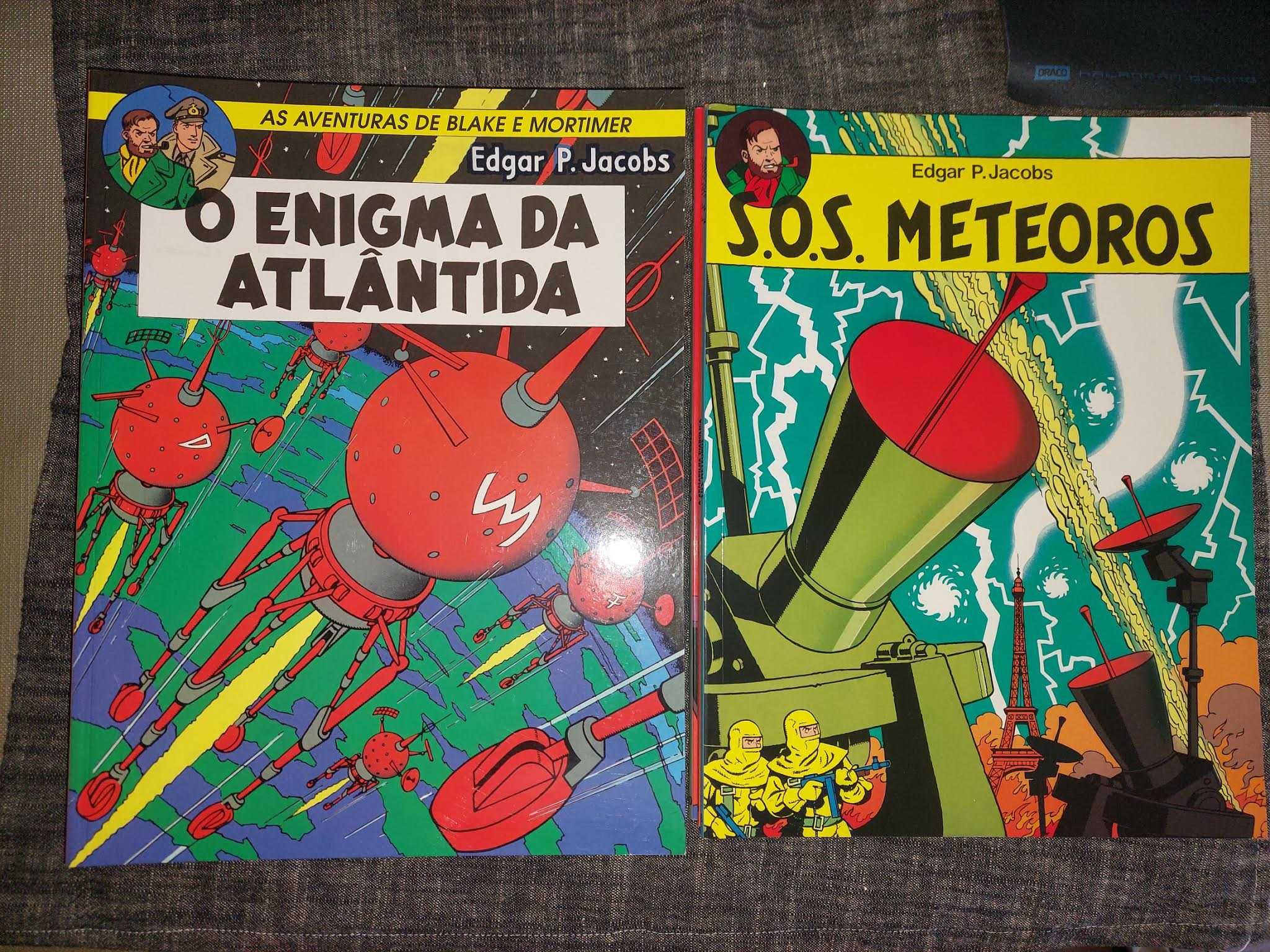 Blake e Mortimer volumes 1 a 10 (coleção Record completa)